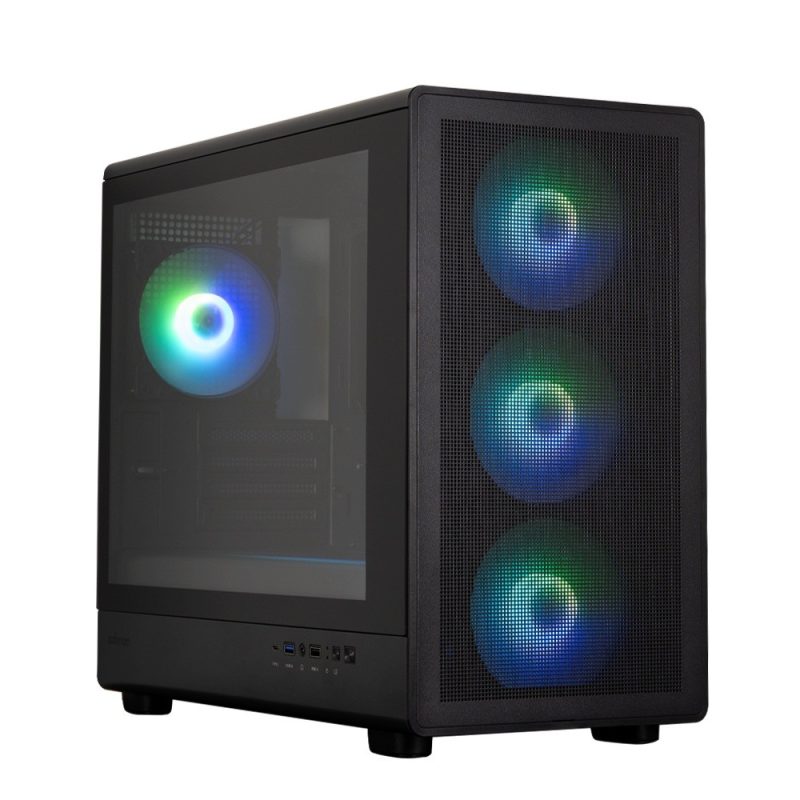 34d7f6c3fc7780c0730e07ed4cf762fc.jpg Obudowa M5 BLACK mATX Mini Tower 4xFans ARGB