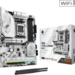 3704aea6dea618928f16bff78722969c.jpg Płyta główna B850 Steel Legend WiFi AM5 4DDR5 ATX