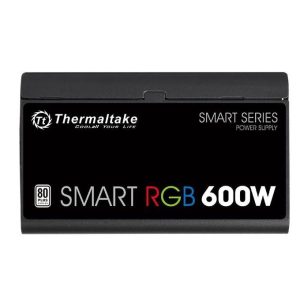 Smart 600W RGB (80+ 230V EU, 2xPEG, 120mm, Single Rail)