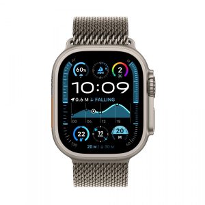 401c7d1dfbec351c23a7b11520642a12.jpg Watch Ultra 2 GPS + Cellular, koperta 49 mm z tytanu w kolorze naturalnym z bransoletą mediolańską M z tytanu w kolorze naturalnym