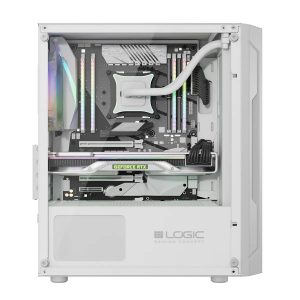 4152e440df46f45566865f4b19461585.jpg Obudowa Komputerowa Logic Aramis ARGB Mini USB 3.0 Biała