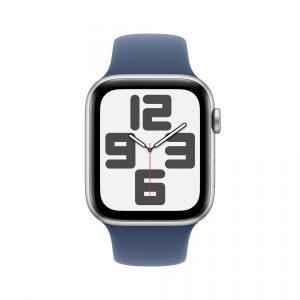 4479d84cee34622172f466907bf3e629.jpg Watch SE GPS + Cellular, koperta 44 mm z aluminium w kolorze srebrnym z paskiem sportowym w kolorze denim - rozmiar M/L