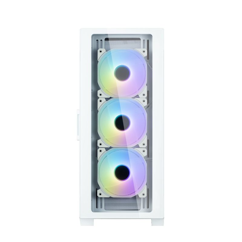 45e34f19c520c75cba1d37a06b569eb7.jpg Obudowa I3 Neo TG White Mid Tower RGB 4xwentylator, biała
