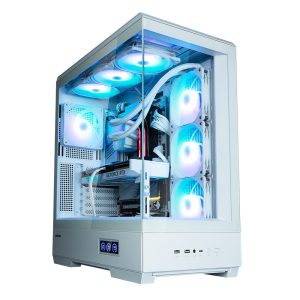 48b80d37c4569bfa595f31b1c2270b90.jpg Obudowa P50 DS WHITE Mid-Tower 4x ARGB Fans