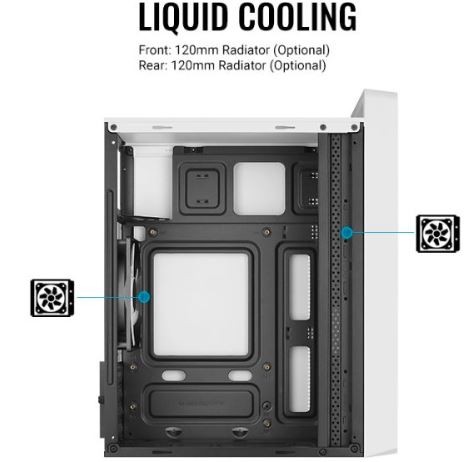 4a0be4da0a454f2049bc4871c1f218a7.jpg Obudowa CS-109 RGB USB 3.0 Mini Tower biała