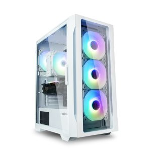 4c031ee39bc60c294d37cbb016177ca5.jpg Obudowa I3 Neo TG White Mid Tower RGB 4xwentylator, biała