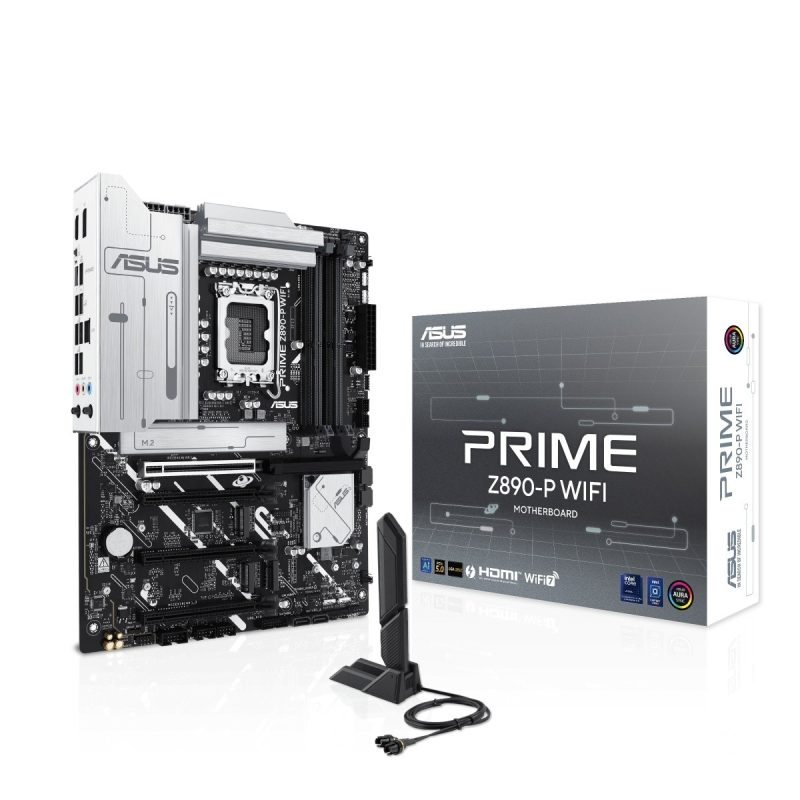 4e2acf4191fdecccb208d58ef735ad38.jpg Płyta główna PRIME Z890-P WIFI S1851 4DDR5 HDMI/DP/TB4 ATX /90MB1I70-M0EAY0