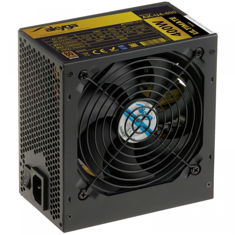 4fbe40013a5f7fd3f152ee15a94263b2.jpg Zasilacz ATX AK-U4-400 400W 80+ Bronze