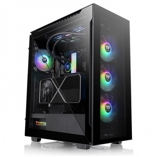 5100cd82753dea2dd0a46aec7ef1e179.jpg Obudowa - Divider 500 ARGB Tempered Glass - Czarna