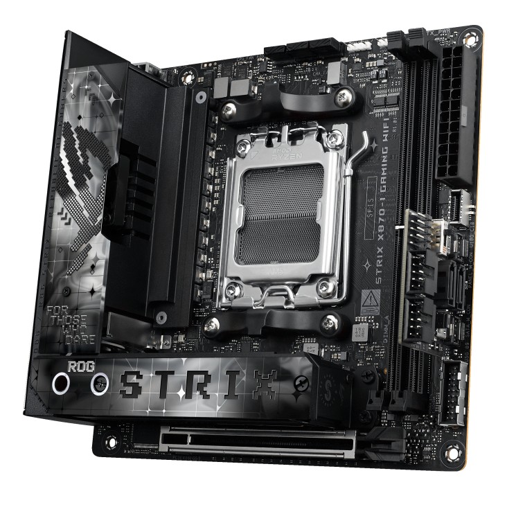 56ee8b3b261b8459f889874216f9de3b.jpg Płyta główna ROG STRIX X870-I GAMING WIFI AM5 2DDR5 HDMI/USBC