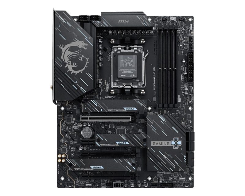 5799a3e57fdd304e385b0cd5161921c6.jpg Płyta główna X870E GAMING PLUS WIFI AM5 4DDR5 ATX