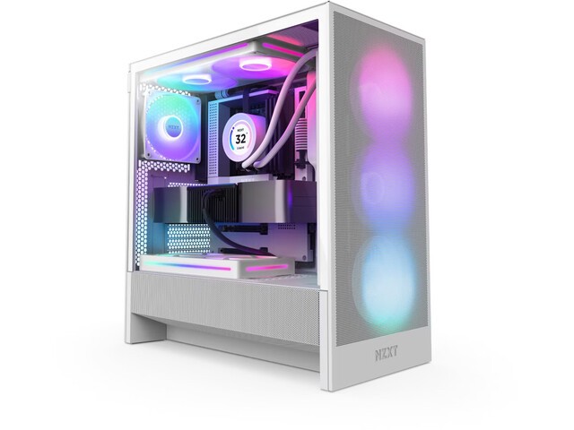 5ac9e643128fc46afe59f062e62efe2a.jpg Obudowa H5 FLOW RGB Midi Tower z oknem (2024) Biała