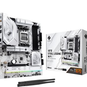 5ad0749ce564f8d03946a2326aefe4fc.jpg Płyta główna X870 STEEL LEGEND WIFI AM5 4DDR5 M.2 ATX