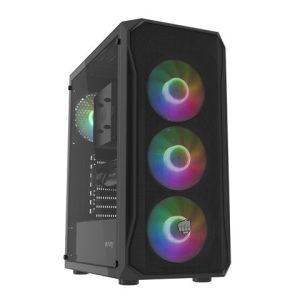 5b7fd9aa5ded912b2d35e18de94c92c6.jpg Obudowa Fury Shobo SH4F RGB Midi Tower z oknem Czarna