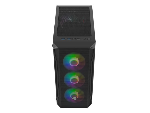 5bfd78f1e0c211ad91bbc0af80e2427f.jpg Obudowa Fury Shobo SH4F RGB Midi Tower z oknem Czarna