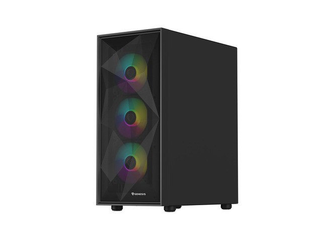 5db4b6ea6524377b97c6abf0b119f519.jpg Obudowa Genesis Diaxid 605 ARGB MIDI TOWER USB-C Czarna
