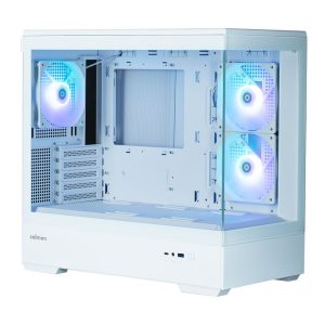 5e67f61b2849a2b078523fa3af6804f7.jpg Obudowa P30 V2 MicroATX Mini Tower 3 FansRGB Biała