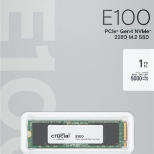 Dysk SSD E100 1TB M.2 NVMe 2280 PCIe 4.0 5000/4500 MB/s