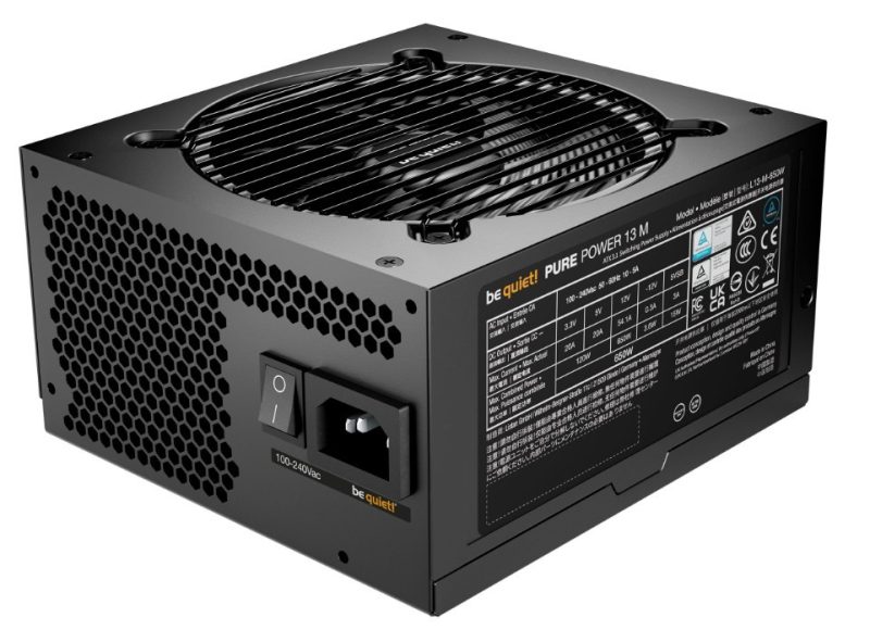 64234e334c8104f05f70c67f2fbe0e23.jpg Zasilacz Pure Power 13 M 650W ATX 3.1 80+ GOLD