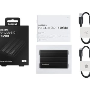 Dysk SSD T7 Shield 1TB USB 3.2, czarny