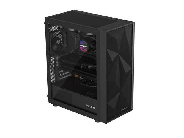 644e11e5b1ad31030d825bb998034eb5.jpg Obudowa Genesis Diaxid 605F MIDI TOWER USB-C Czarna