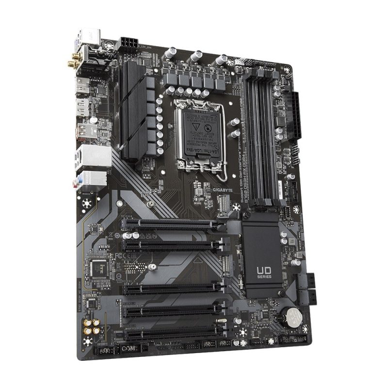 67204e938eb220836188c1fe836fb708.jpg Płyta główna B760 DS3H AX DDR4 s1700 4DDR4 DP/HDMI ATX