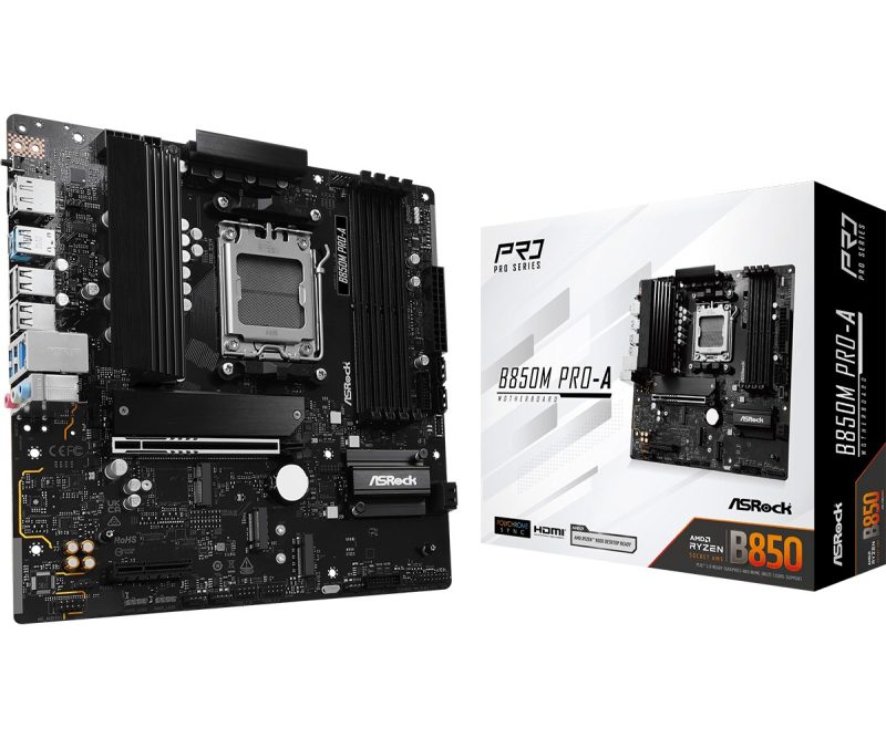 68c781112b0c0d44e9621acb73b870a9.jpg Płyta główna B850M PRO-A AM5 4DDR5 M.2 HDMI/DP mATX