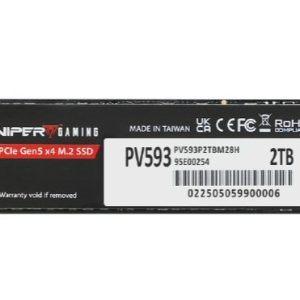 6c430b11f4a9c396957f885daee90b27.jpg Dysk SSD Patriot VIPER PV593 2TB | PCIe Gen5x4 | 14000/13000MB/s | M.2 2280