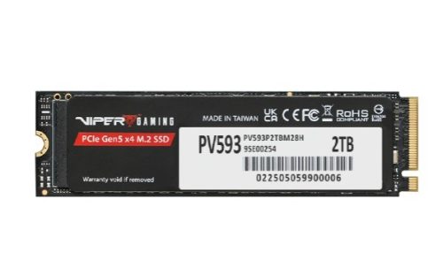 Dysk SSD Patriot VIPER PV593 2TB | PCIe Gen5x4 | 14000/13000MB/s | M.2 2280