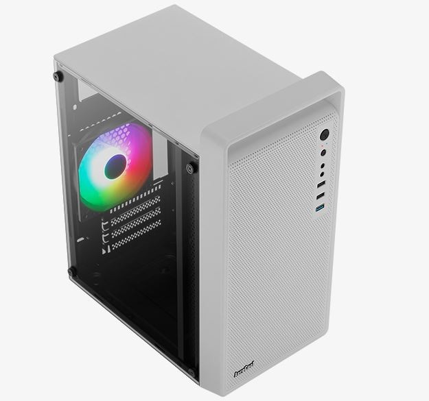 6d7bbcbeadc739db2c82fd004ae3550a.jpg Obudowa CS-109 RGB USB 3.0 Mini Tower biała