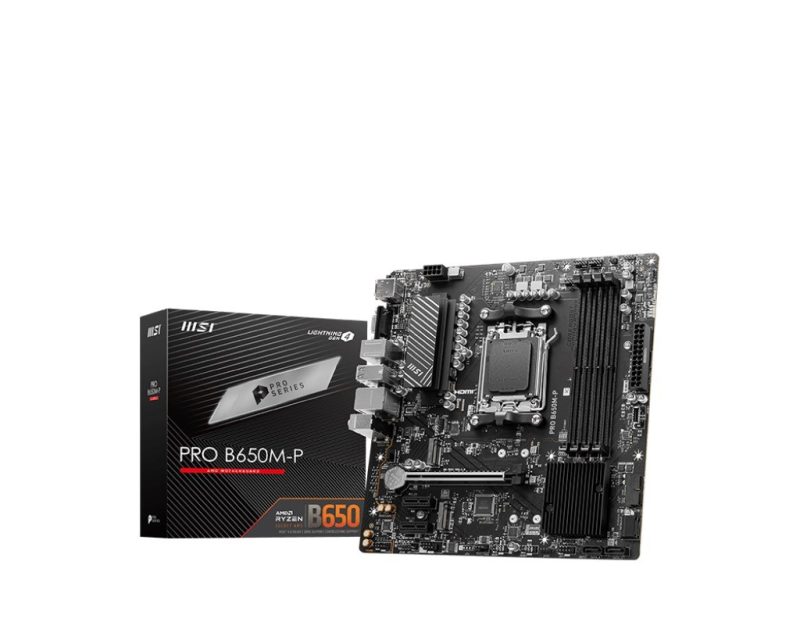 7023b19997dd98d55f695564d84e5a91.jpg Płyta główna PRO B650M-P AM5 4DDR5 HDMI/DP mATX