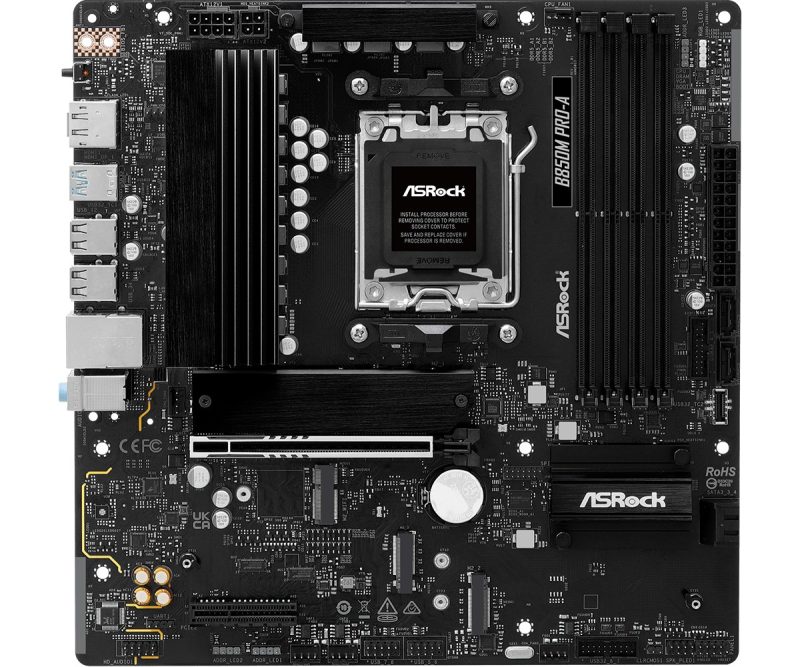 7199db41dd5845b08aef2b8627d380f3.jpg Płyta główna B850M PRO-A AM5 4DDR5 M.2 HDMI/DP mATX