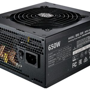 Zasilacz modularny MWE Gold V2 650W 80+ Gold