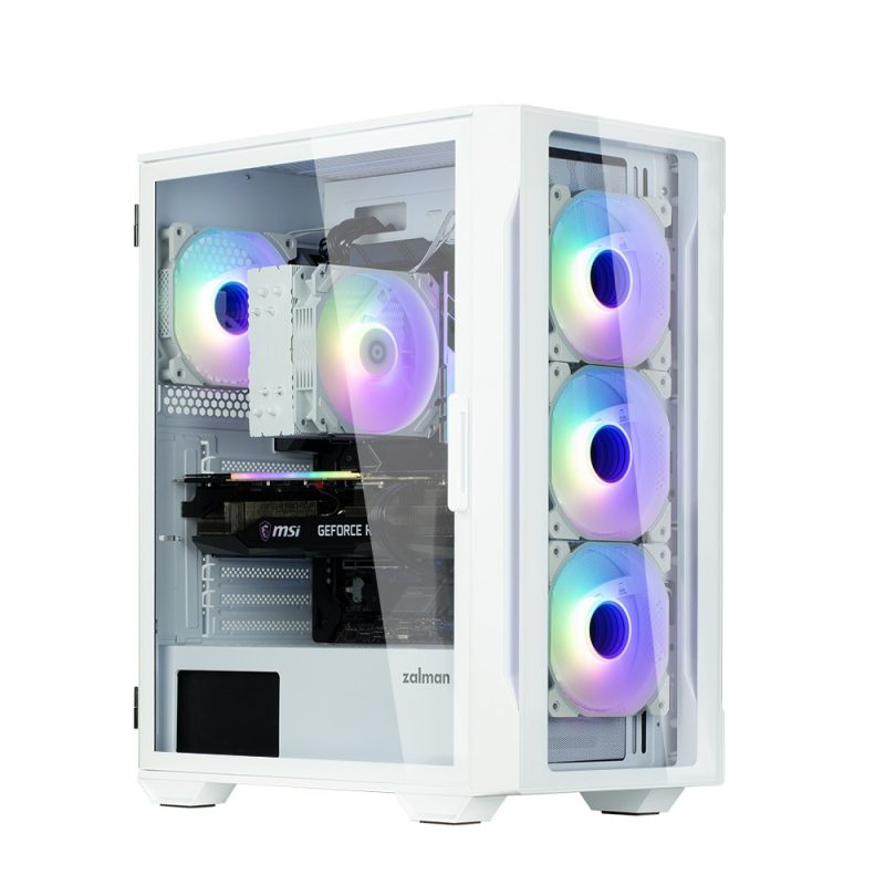78d94ddf3c48ad784a3c3ccf341b9a08.jpg Obudowa I3 Neo TG White Mid Tower RGB 4xwentylator, biała