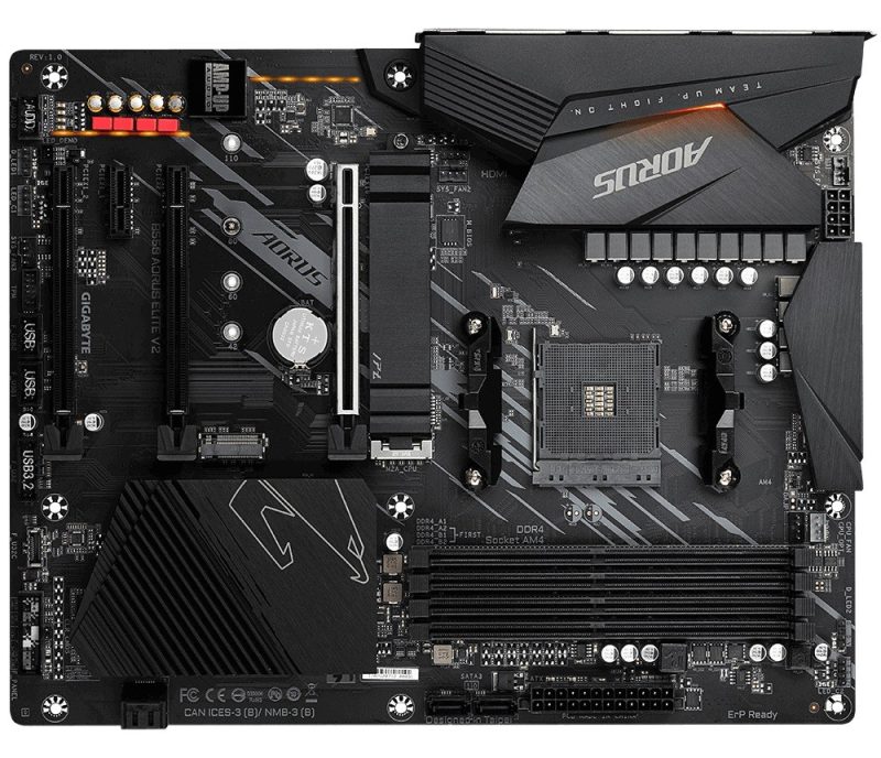7b8b426ee71c253892be0f88c40f3857.jpg Płyta główna B550 AORUS ELITE V2 AM4 4DDR4 HDMI/DP M.2 ATX