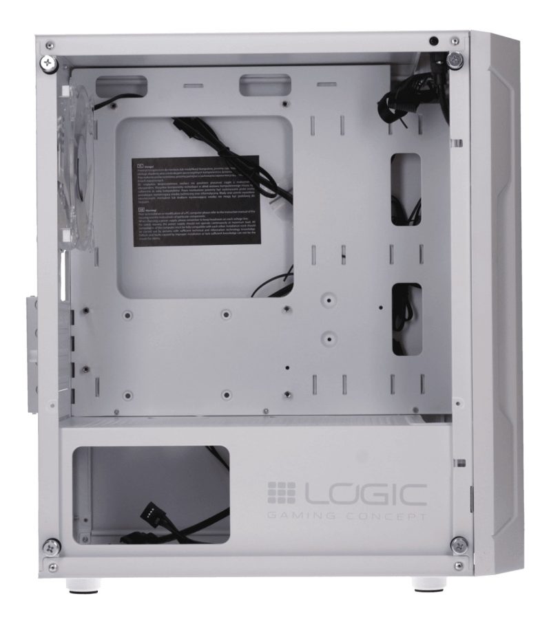 7e2f6752c1452de9185cb292f9c85859.jpg Obudowa Komputerowa Logic Aramis ARGB Mini USB 3.0 Biała