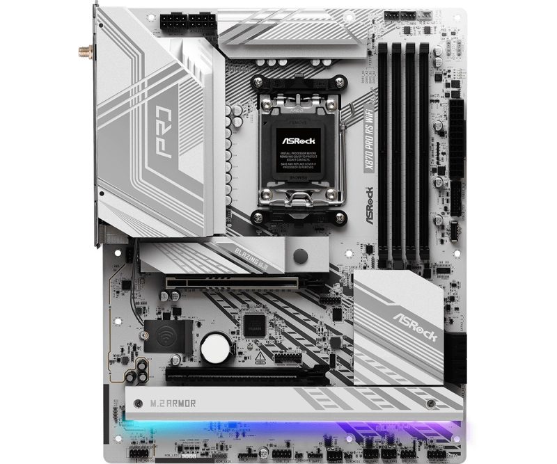 8dc3c6873e2f0c39595932dea6509b96.jpg Płyta główna X870 PRO RS WIFI AM5 4DDR5 M.2 ATX