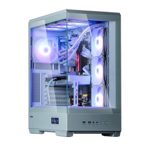 94a9a5c9e07d6dcd9b34462ca14a3bf4.jpg Obudowa P50 DS WHITE Mid-Tower 4x ARGB Fans