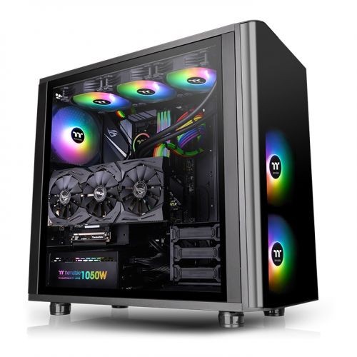 9d970b24c09f378857a144e3209ab354.jpg Obudowa View 31 ARGB Tempered Glass - Black