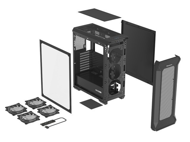 a2185eb0889fb390a175637ca5f385cb.jpg Obudowa Irid 505 V2 z oknem, ARGB, USB 3.0