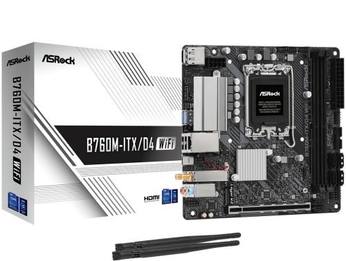 Płyta główna B760M-ITX D4 WIFI s1700 2DDR4 mITX M.2 USB-C