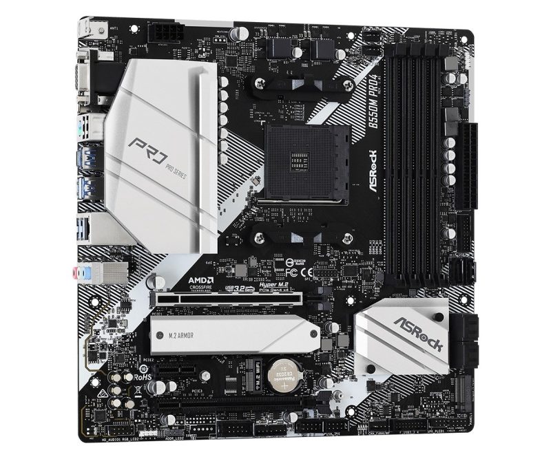 a4206d1f8b39c0ba54613fce696a26df.jpg Płyta główna B550M Pro4 AM4 4DDR4 HDMI/DP/D-SUB M.2 mATX