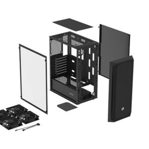 a50d59bc8d8c02e8c61d037a5495700e.jpg Obudowa Fury Shobo SH4F Midi Tower z oknem Czarna