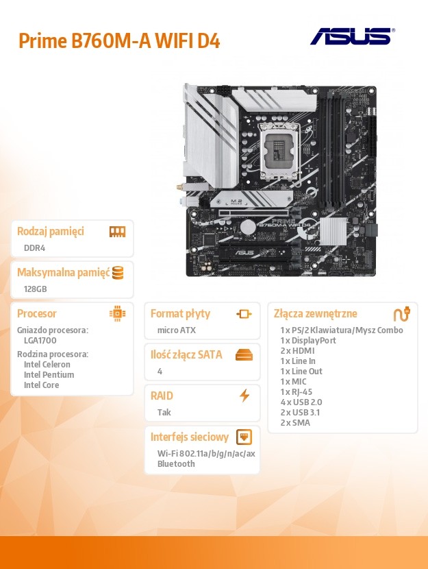ac139395165420de8cd4ff276306ea11.jpg Płyta główna Prime B760M-A WIFI D4 s1700 4DDR4 HDMI mATX