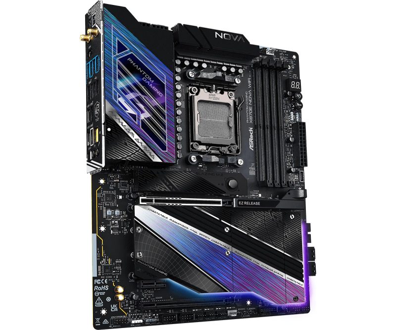 ad4b0edbed41a90bc386d45db06b680e.jpg Płyta główna X870 NOVA WIFI AM5 4DDR5 M.2 ATX