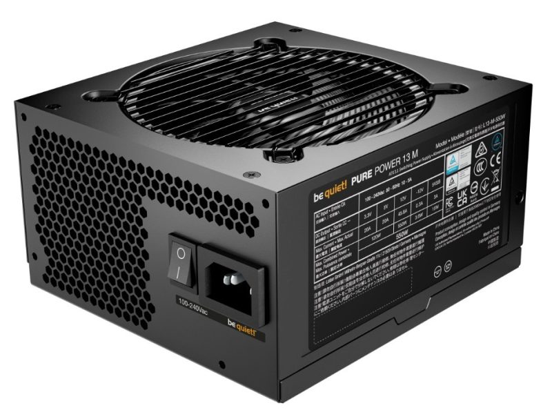b224c64a5e73f0c8a36fa096b5007c43.jpg Zasilacz Pure Power 13 M 550W ATX 3.1 80+ GOLD