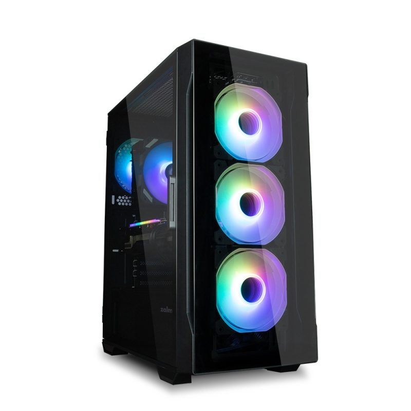 b286d640c73ca5a339b3c0fa57d4eb25.jpg Obudowa I3 Neo TG Mid Tower RGB 4xwentylator, czarna
