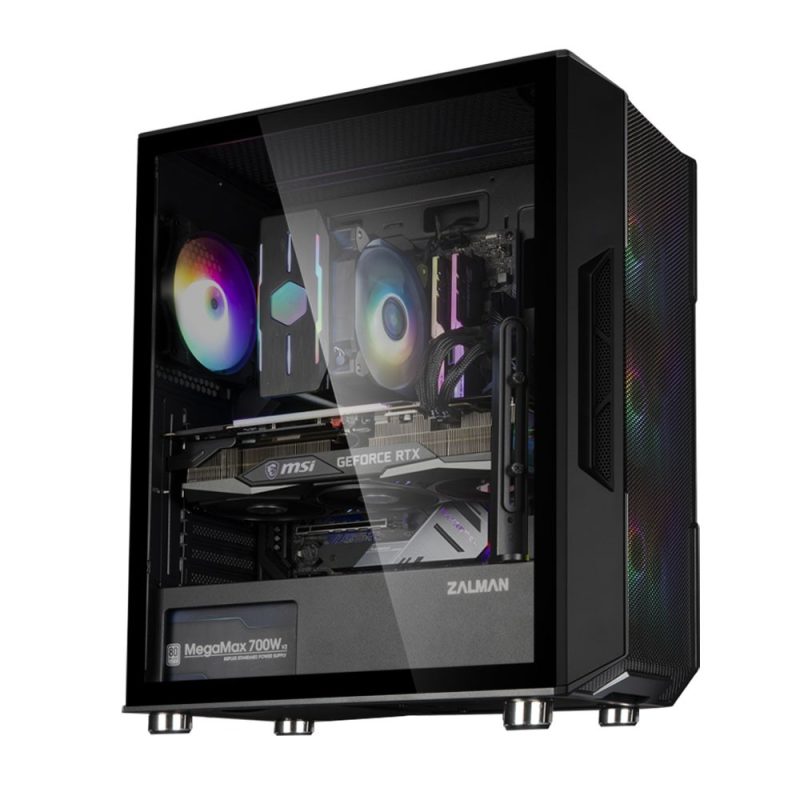 b3c1008ad56d9eab5404ba6154de653c.jpg Obudowa I3 Neo ATX Mid Tower RGB 4xwentylator, czarna