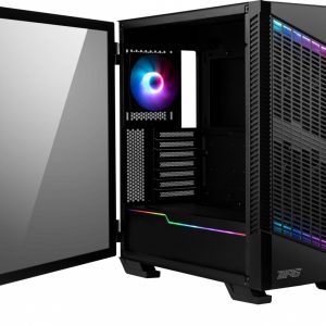 Obudowa MPG VELOX 100P AIRFLOW TEMPERED GLASS 2USB 3.1