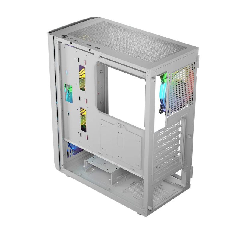 b7657488ad314c982ad3445db2a8f2f1.jpg Obudowa Komputerowa Logic Aramis ARGB Midi USB 3.0 Biała